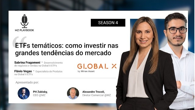 MZ Playbook | S04E10 – Sabrina Fragomeni e Flávio Vegas, Global X ETFs Brasil